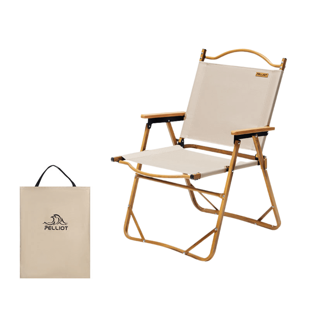 Kermit Wood Grain Folding Chair