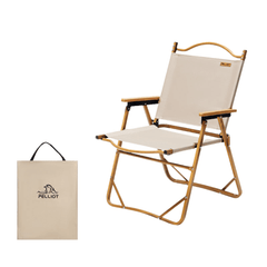 Kermit Wood Grain Folding Chair