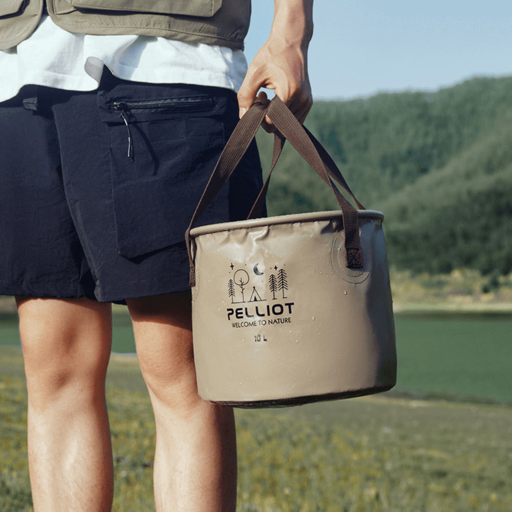 PELLIOT Foldable Round Bucket 10L