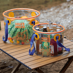 HIKER HIKER Baichuan round foldable transparent bucket