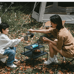 Multifunctional aluminum alloy folding table