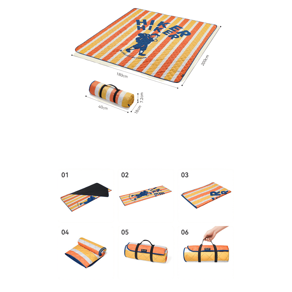 HIKER HIKER series picnic mat 2*1.8M