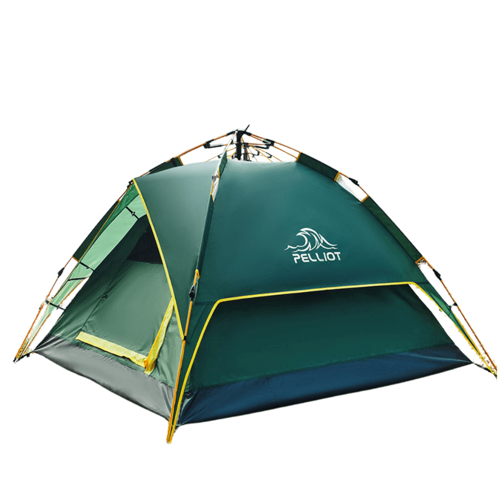 PELLIOT Tent Portable Folding Thick Automatic Tent for 3-4 People