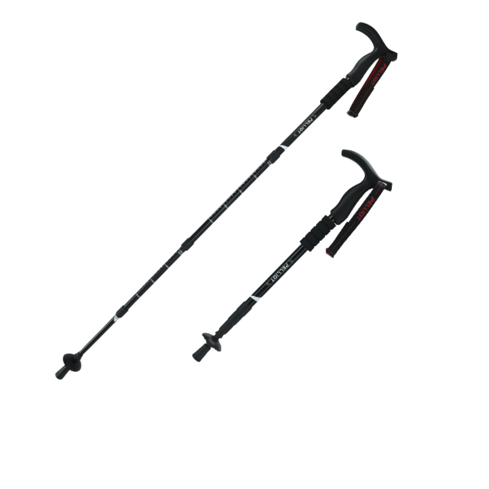 Carbon Steel Telescopic Folding Trekking Pole