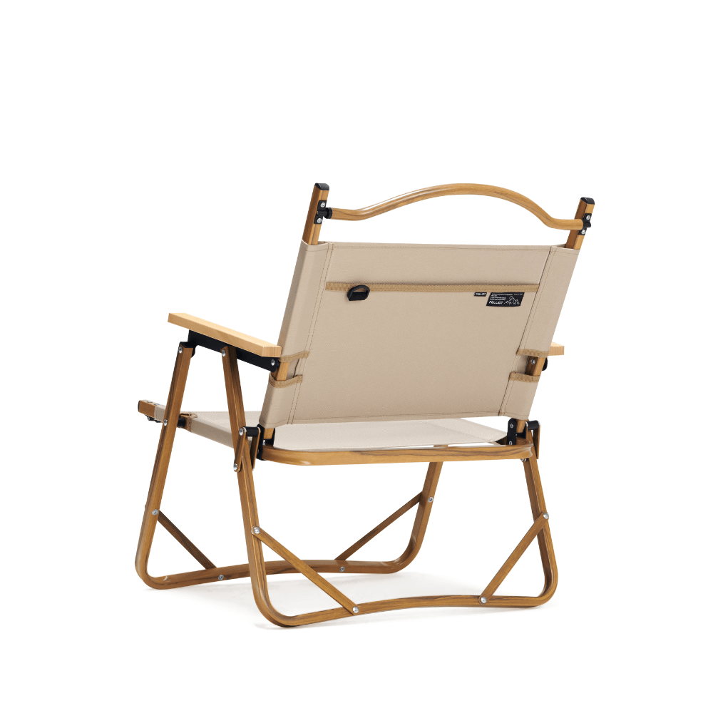 Kermit Wood Grain Folding Chair