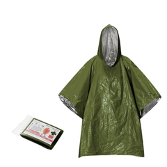 Multifunctional emergency raincoat