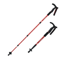 Carbon Steel Telescopic Folding Trekking Pole