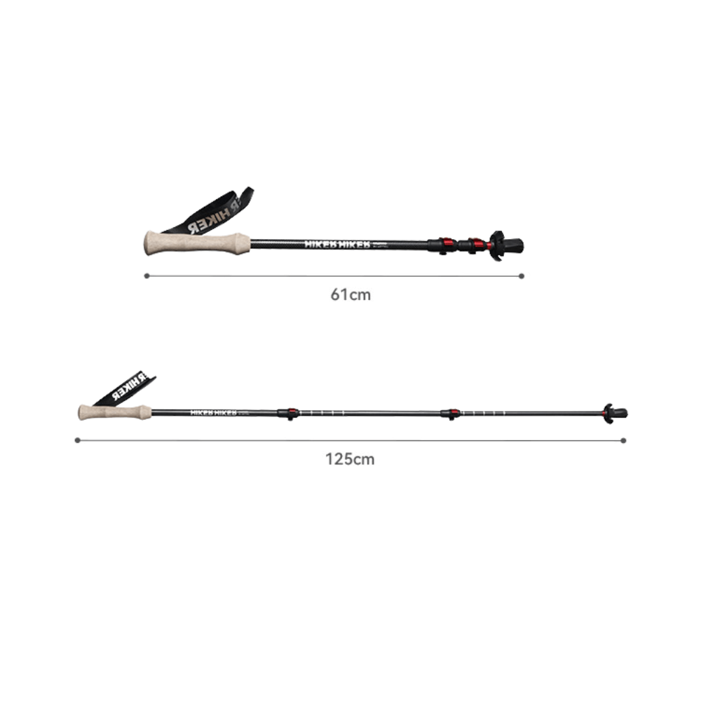 HIKER HIKER 3k carbon fiber trekking pole