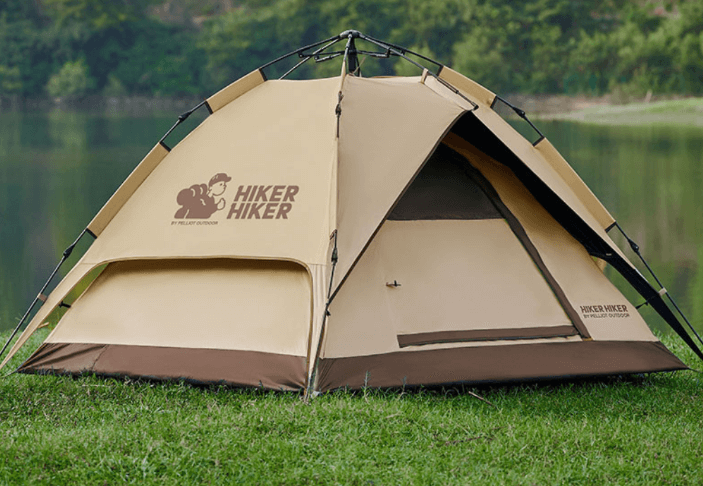 HIKER HIKER Pudding Vinyl Ultralight Automatic Tent