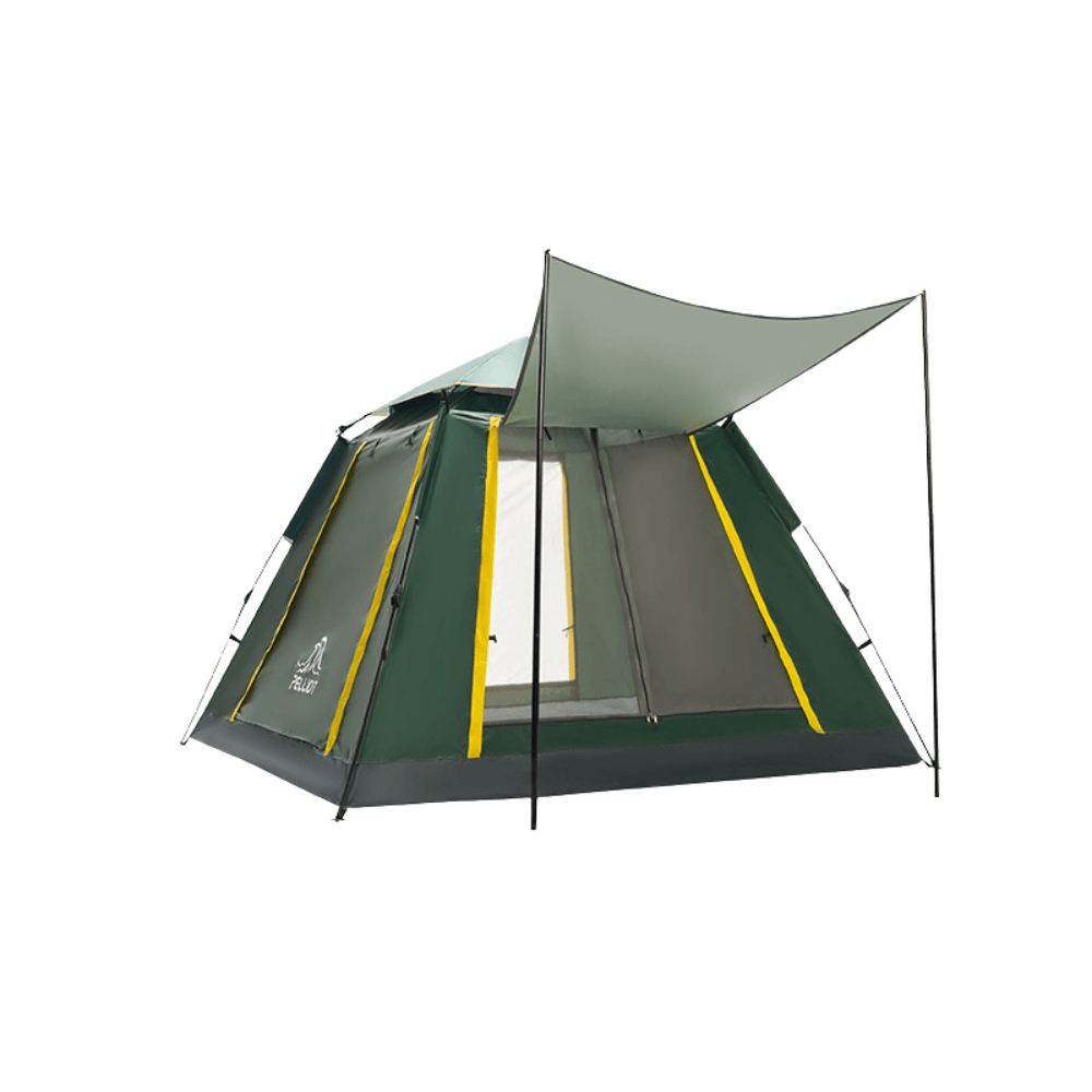 PELLIOT Tent Portable Folding Thick Automatic Tent for 3-4 People