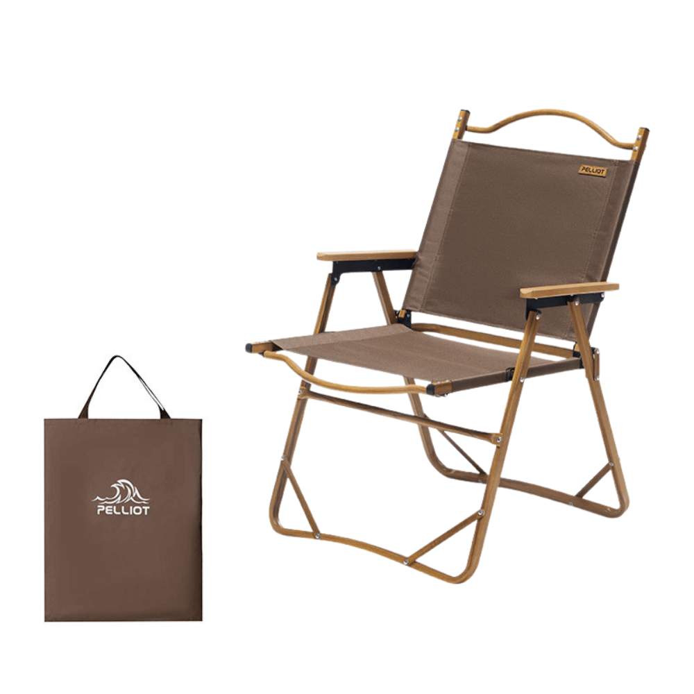 Kermit Wood Grain Folding Chair