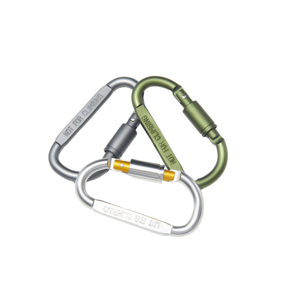 Aluminum Alloy D-type Buckle with Lock