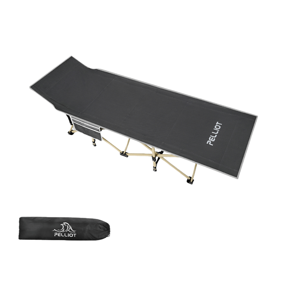 Portable home camp bed