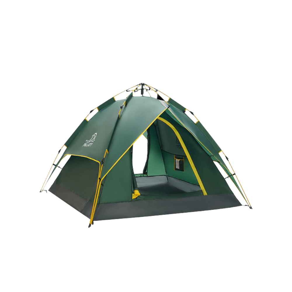 PELLIOT Tent Portable Folding Thick Automatic Tent for 3-4 People