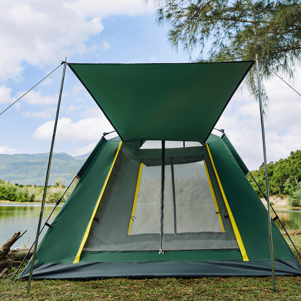 PELLIOT Tent portable folding thickened fully automatic tent for 5-6 people