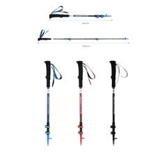 Ultralight carbon trekking pole