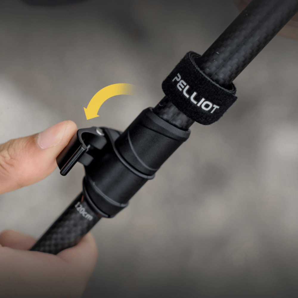 [Wings] 3k carbon fiber folding ultra-light trekking pole