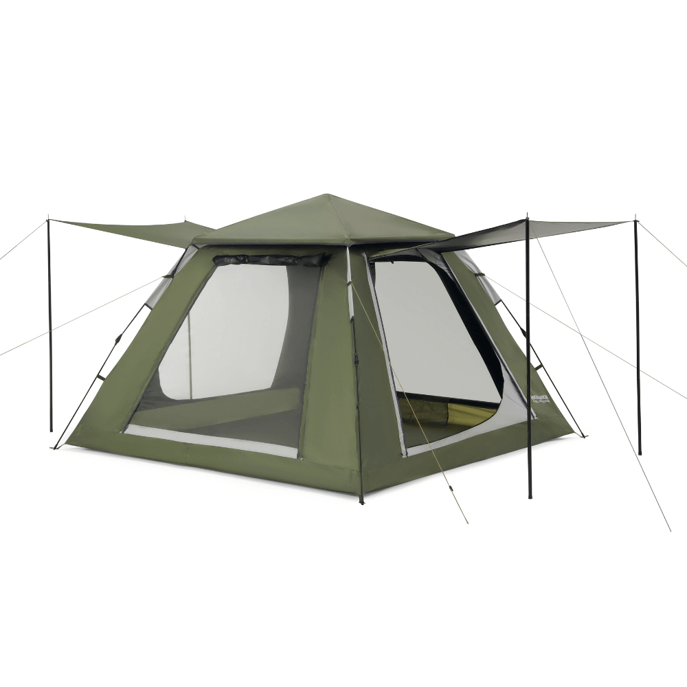 HIKER HIKER Quick-open Castle Titanium Black Rubber Ultralight Automatic Tent