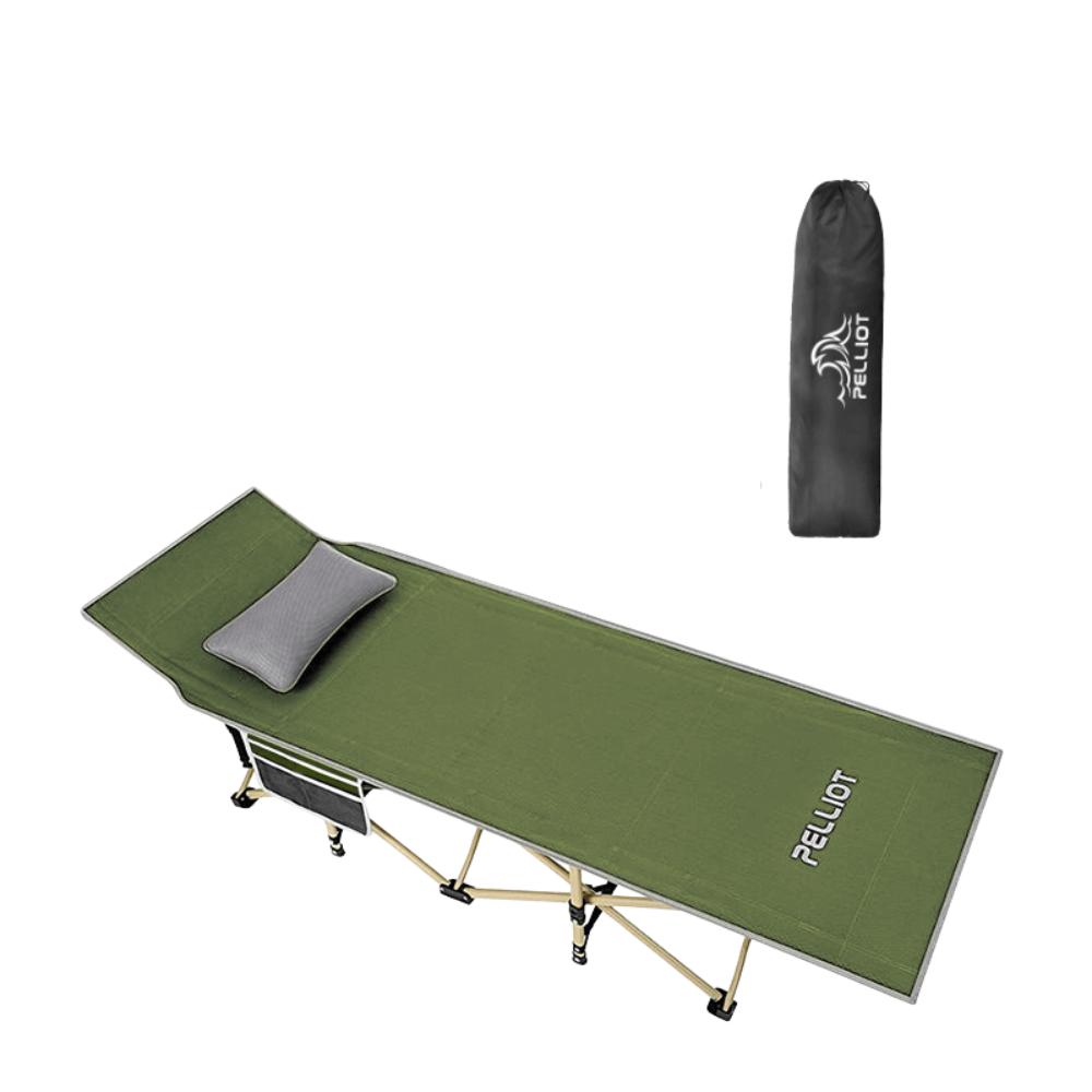 Portable home camp bed