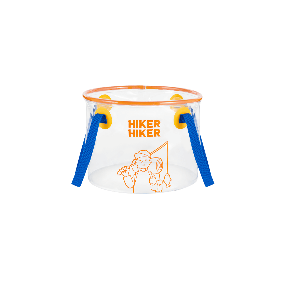 HIKER HIKER Baichuan round foldable transparent bucket