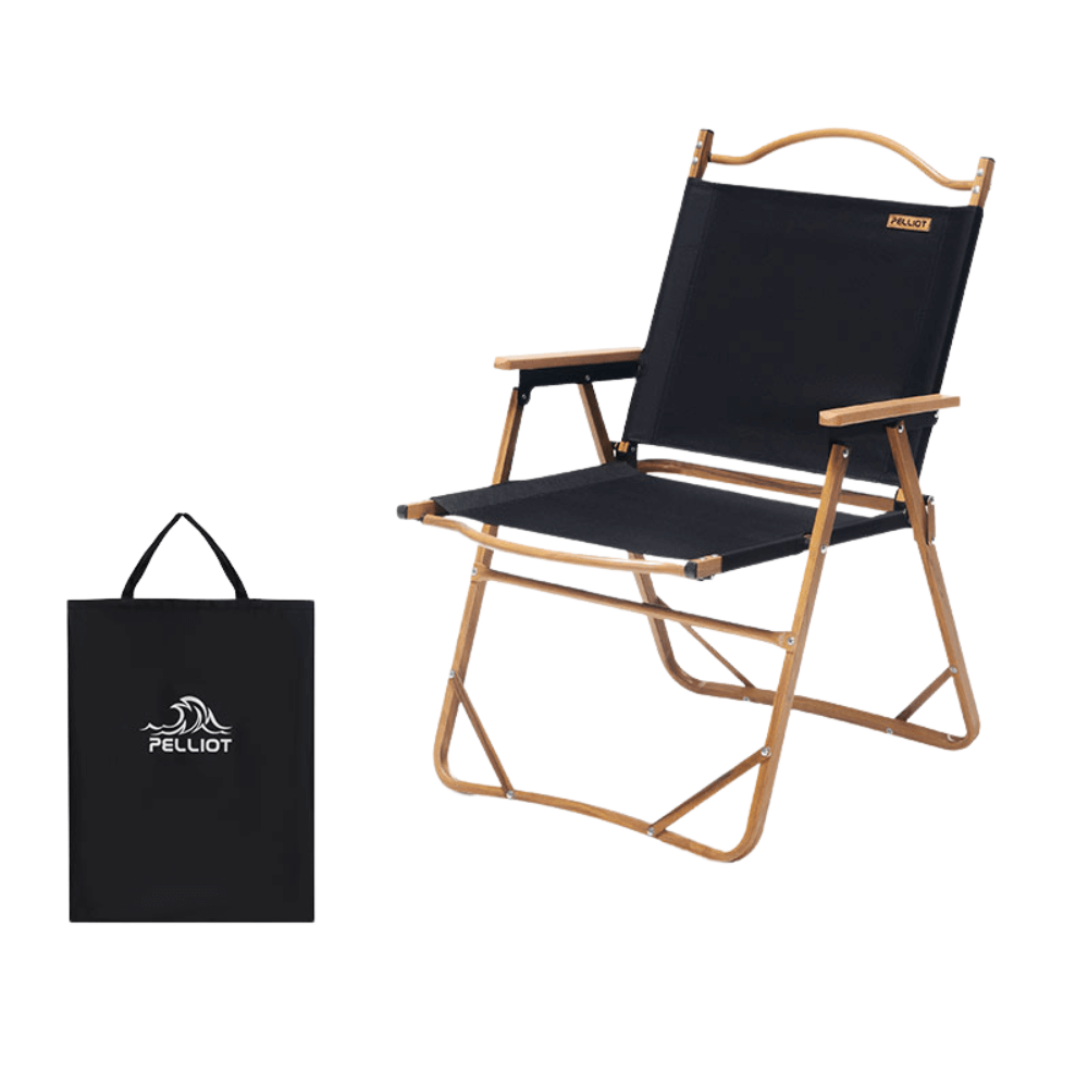 Kermit Wood Grain Folding Chair