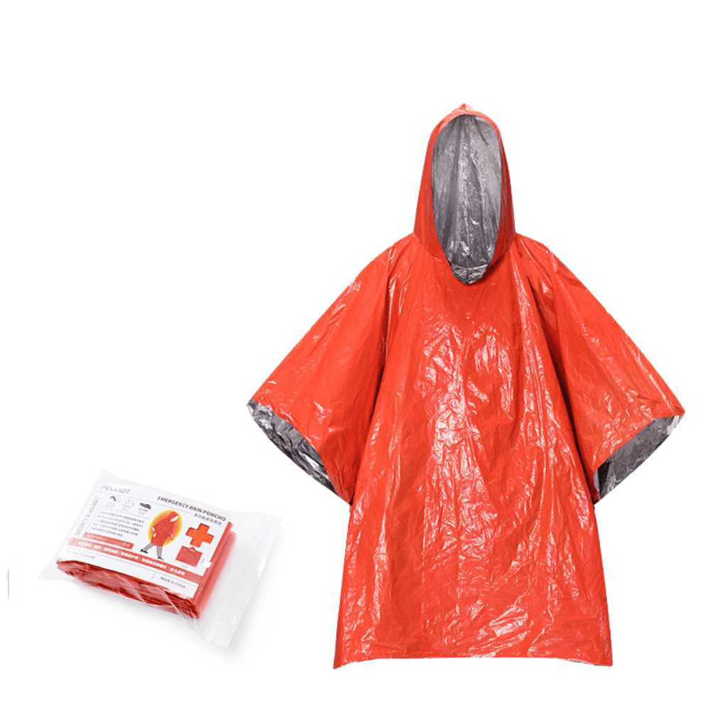 Multifunctional emergency raincoat