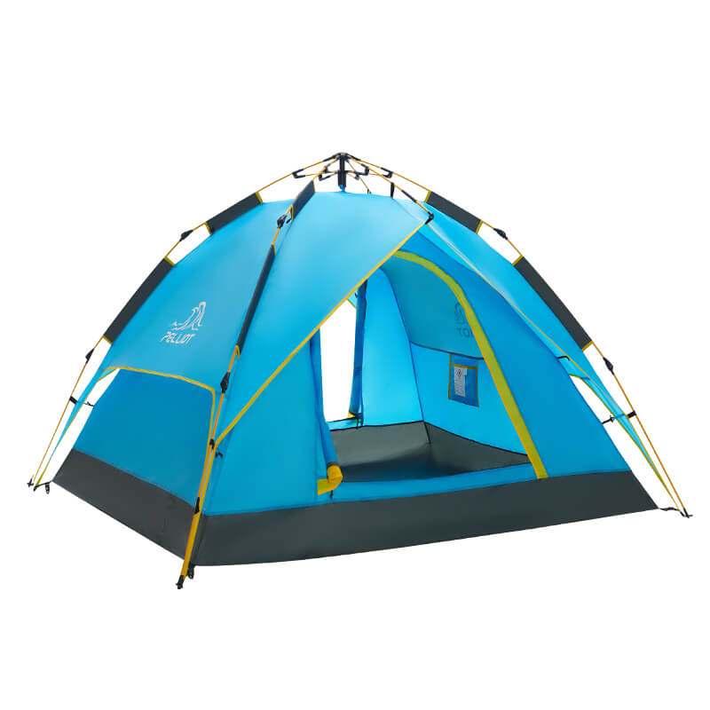 PELLIOT Tent Portable Folding Thick Automatic Tent for 3-4 People