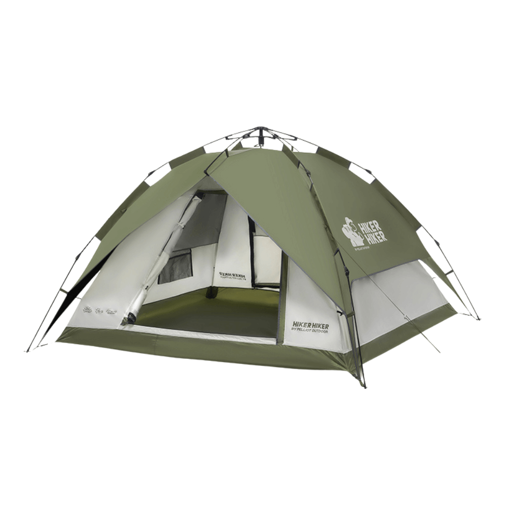 HIKER HIKER wilderness titanium silver glue ultra-light automatic tent