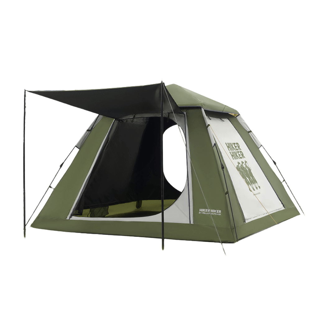 HIKER HIKER Quick-open Castle Titanium Black Rubber Ultralight Automatic Tent