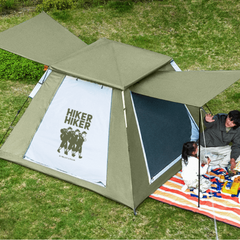 HIKER HIKER Quick-open Castle Titanium Black Rubber Ultralight Automatic Tent